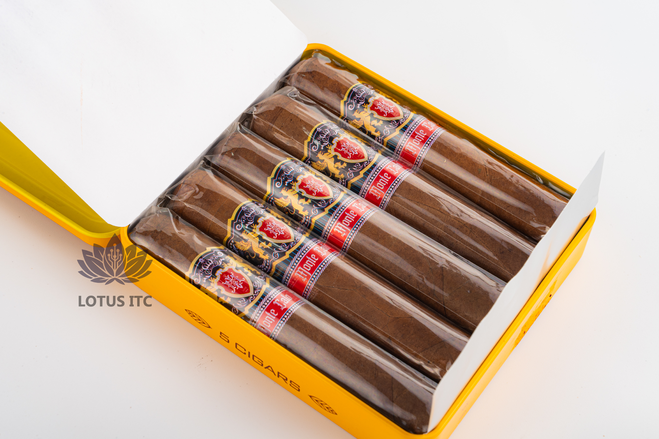 Cigar MonteCalo NO.1 (Hộp sắt 5 điếu)